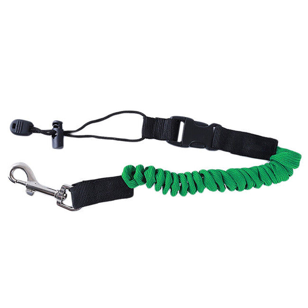 2 Pack Elastic Safety Tool Lanyard Kayak Accessories Stretchable Coiled Rod