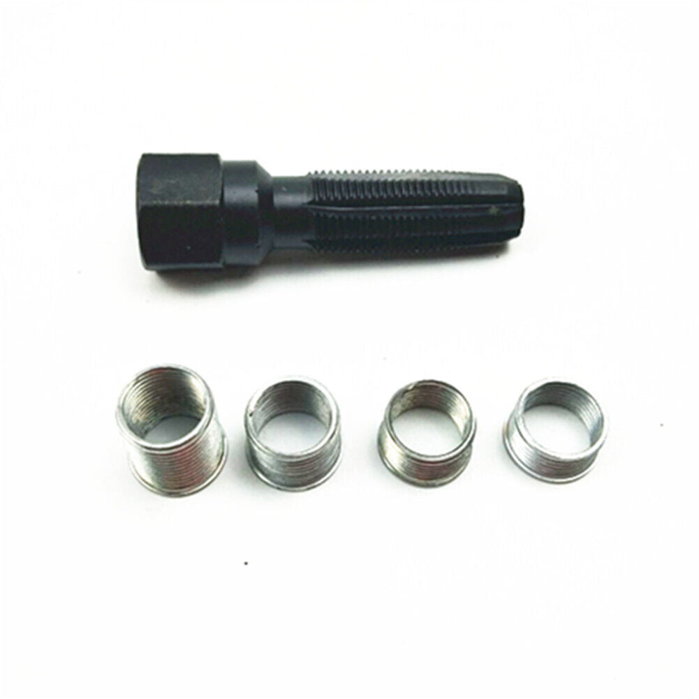 US 14mm Spark Plug Re-thread rethread rethreader repair Tap tool Reamer Inserts