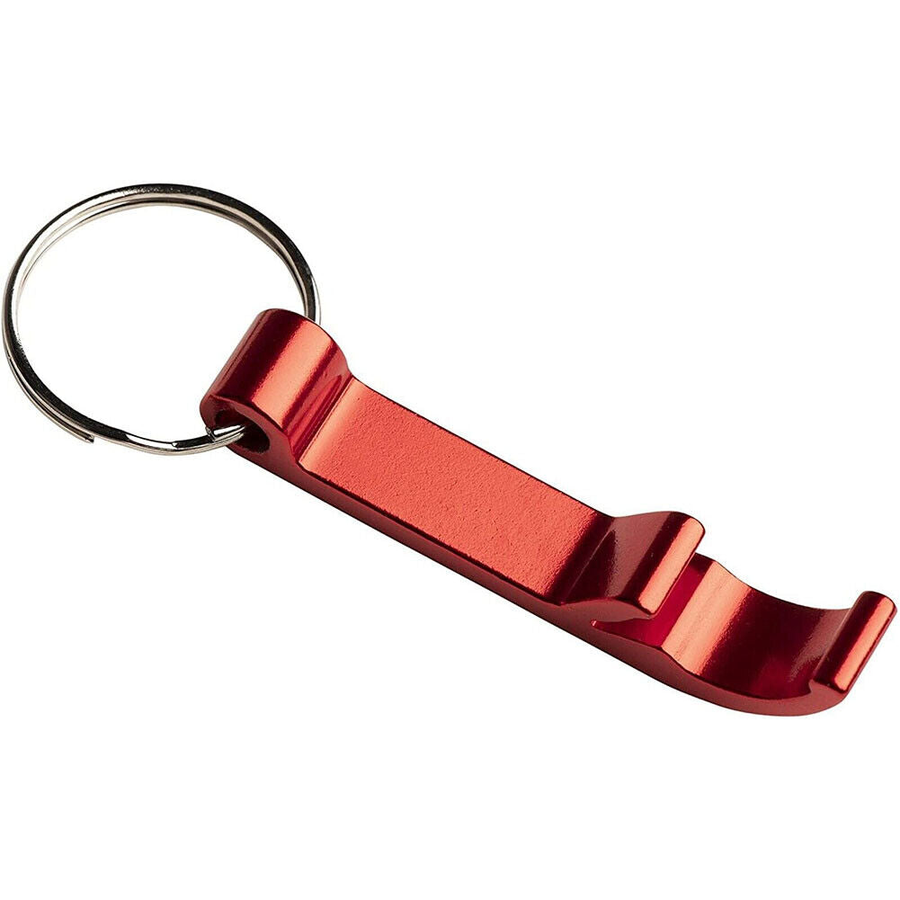 US 30-60 Pc Beer Bottle Opener Tools Key chain Metal Bar Claw Beverage Key Rings
