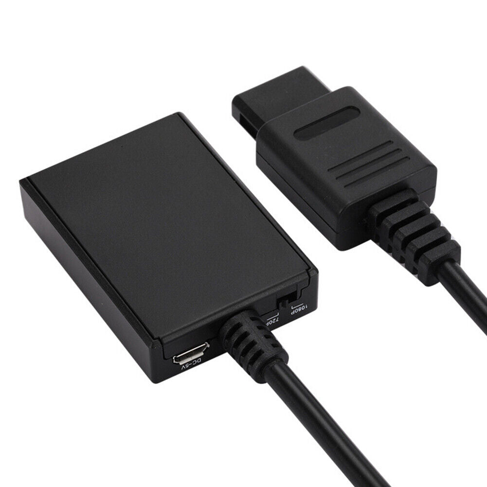 US 2 Pc Converter N64 To HDMI HD 1080P Cable Compatible With N64/ GameCube /SNES