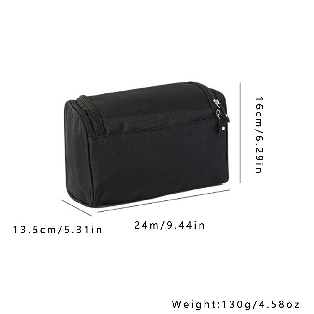 US 2-4 Pc Toiletry Bag Hanging Kit Wash Resistant Portable Makeup Organizer Case