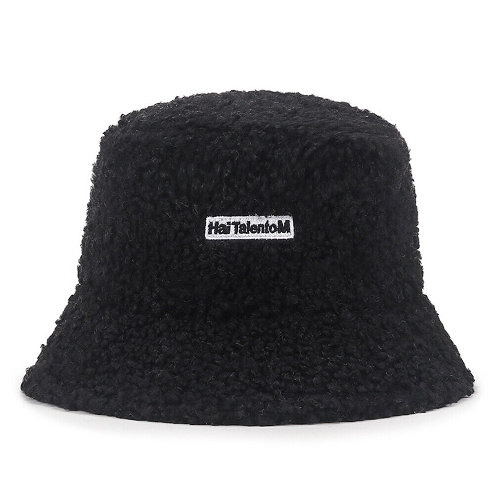 US Women Fashion Winter Bucket Hat Vintage Cloche Hats Wool Warmer Fisherman Cap