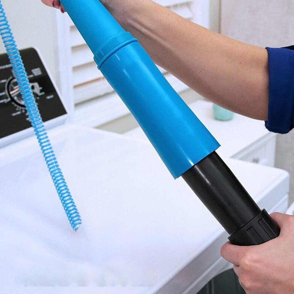 US 1-2 Pc Dryer Vent Cleaner Kit Vacuum Hose Attachment Brush Lint Remover Power