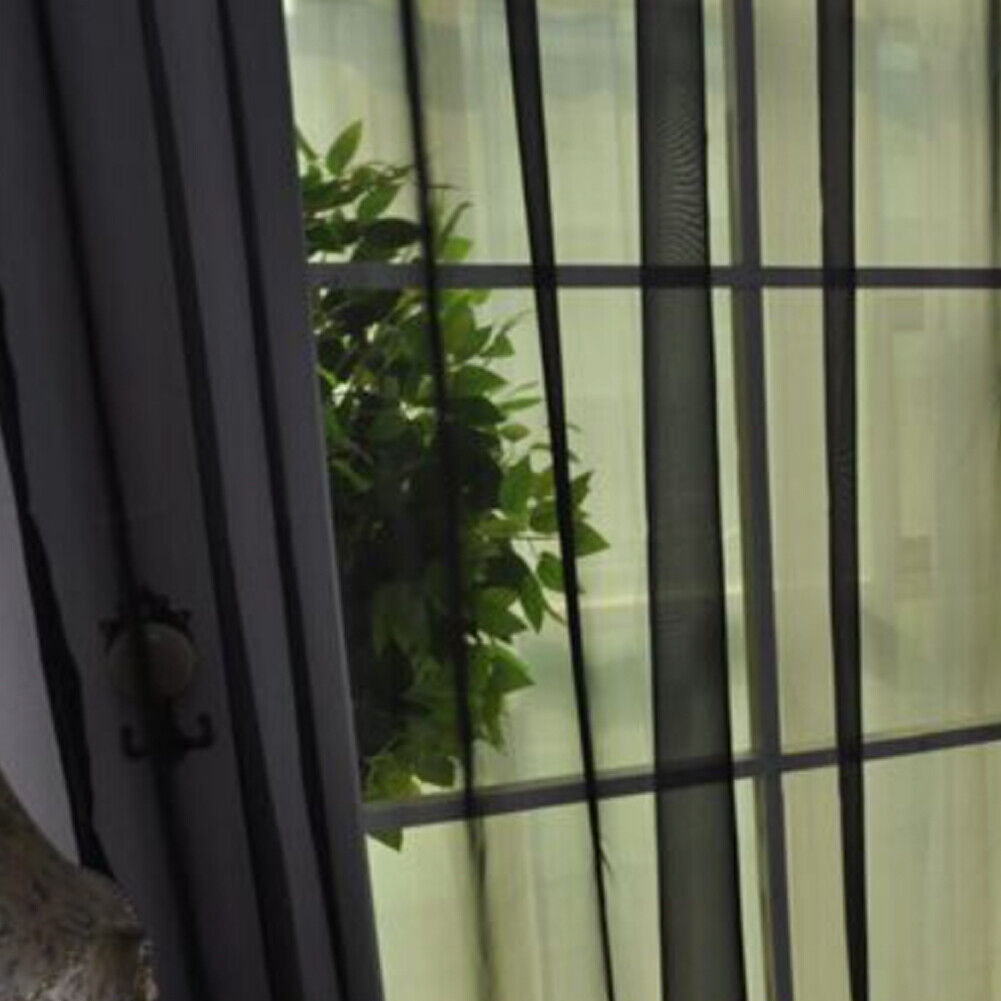 US 4Pc Panels Sheer Window Curtains Drapes Set 84" Long Rod Pocket Solid