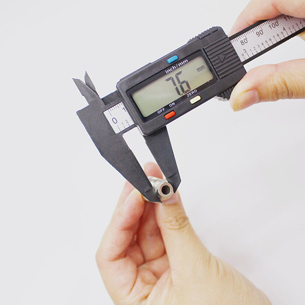 US 6" Micrometer LCD Measuring Tool Caliper Vernier Gauge Metric 150mm 6-inch
