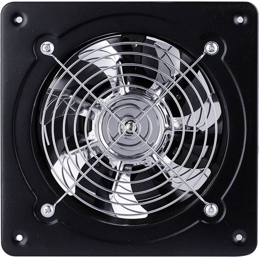 US 4~8'' Exhaust Fan Ventilation Extractor Fan Wall-Mounted Blower Anti-backflow