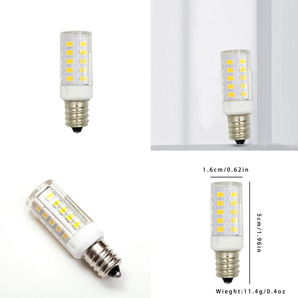 US 10-20 Pack LED Corn Bulb Ceiling Fan Lights Candelabra Daylight Ceramics Lamp