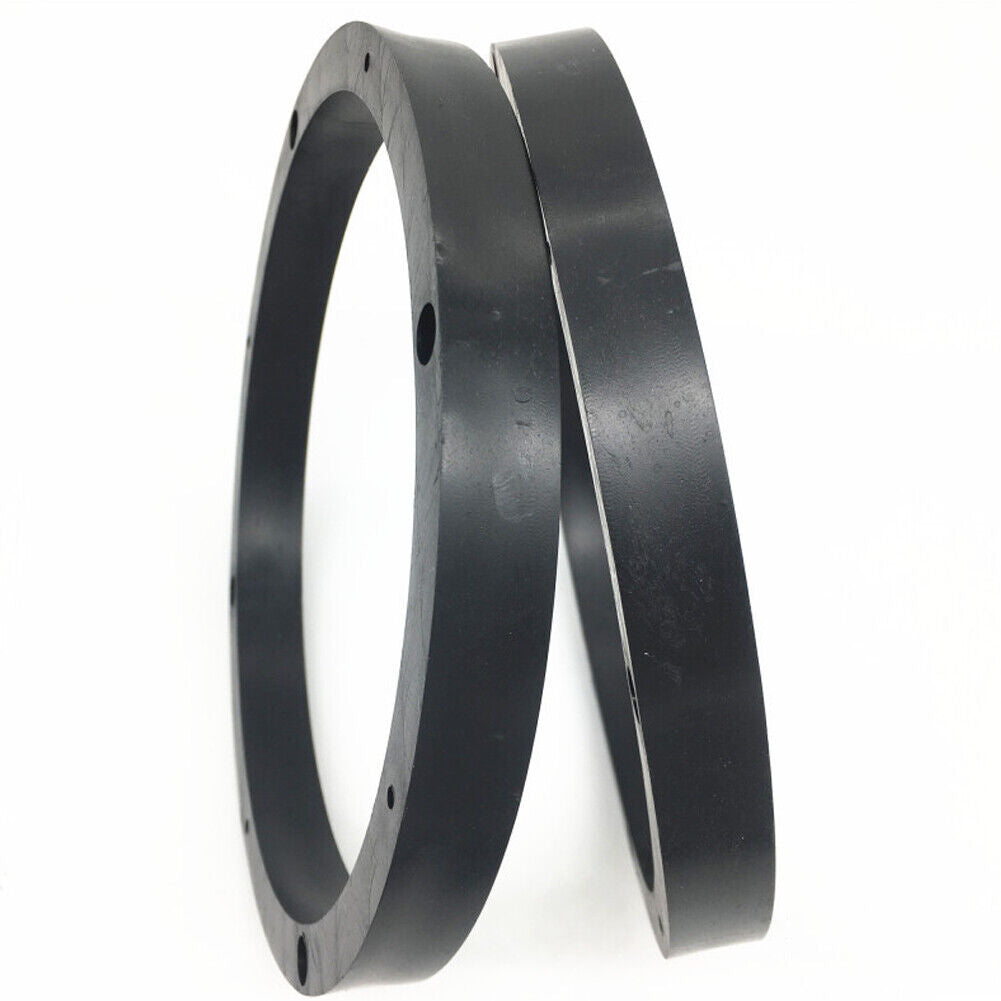 US 1-2Pairs 6.5'' Plastic Speaker Spacer Rings Subwoofer Custom Mounting Adapter