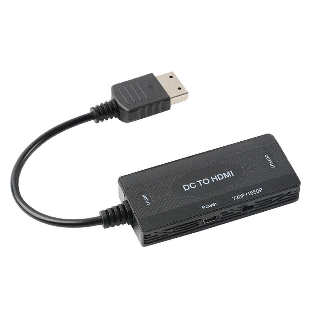US Sega Dreamcast to HDMI Converter Supports 4:3/16:9 Switch Plug and Play HDM
