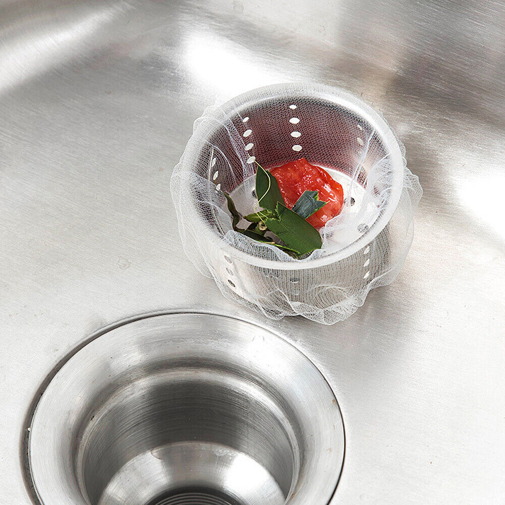 US 200~400 Pack Disposable Mesh Sink Strainer Bag Kitchen Sink Strainer Mesh Bag
