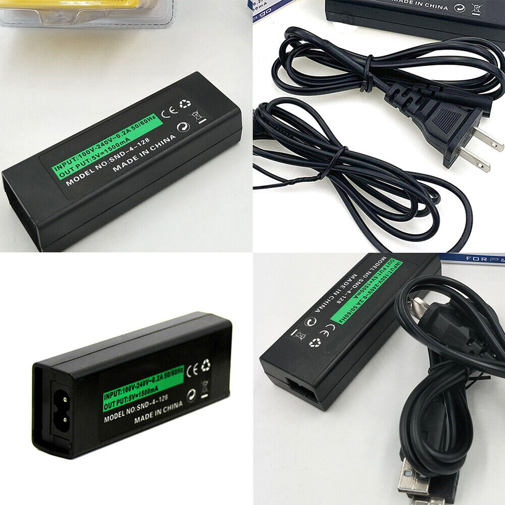 US 1-2 Pack Wall Travel AC Charger Adapter For Sony PlayStation Portable PSP Go