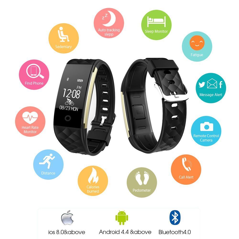 Bluetooth Smart Watch IP67 Waterproof IOS Android