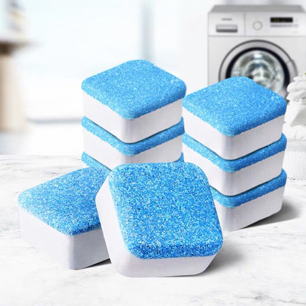 US 36-72 Pcs Solid Washing Machine Cleaner, Triple Decontamination Effervescent