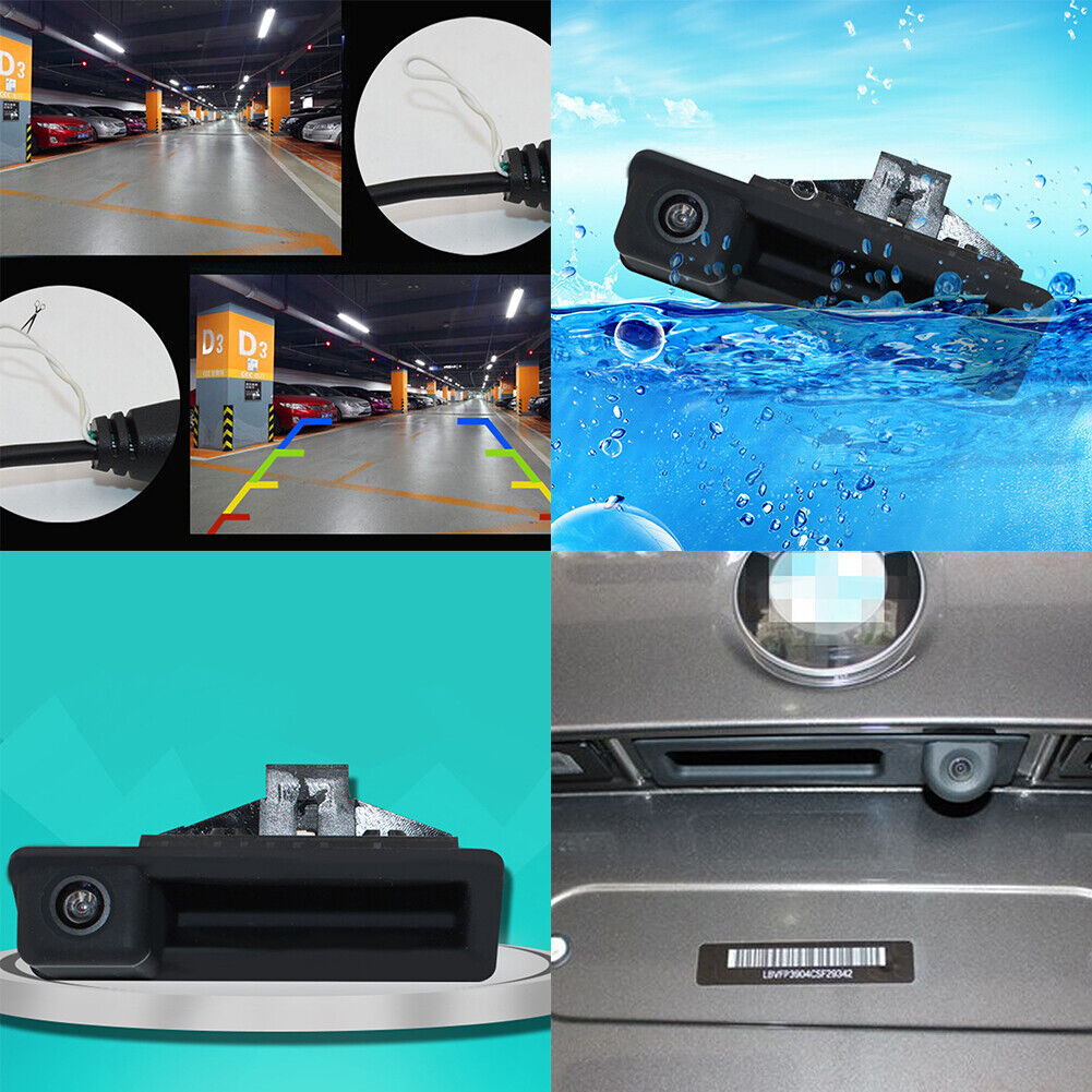 US 12V HD Rear View Parking Backup Camera for 08/10 BMW 3&5 Series E46 E90 E91