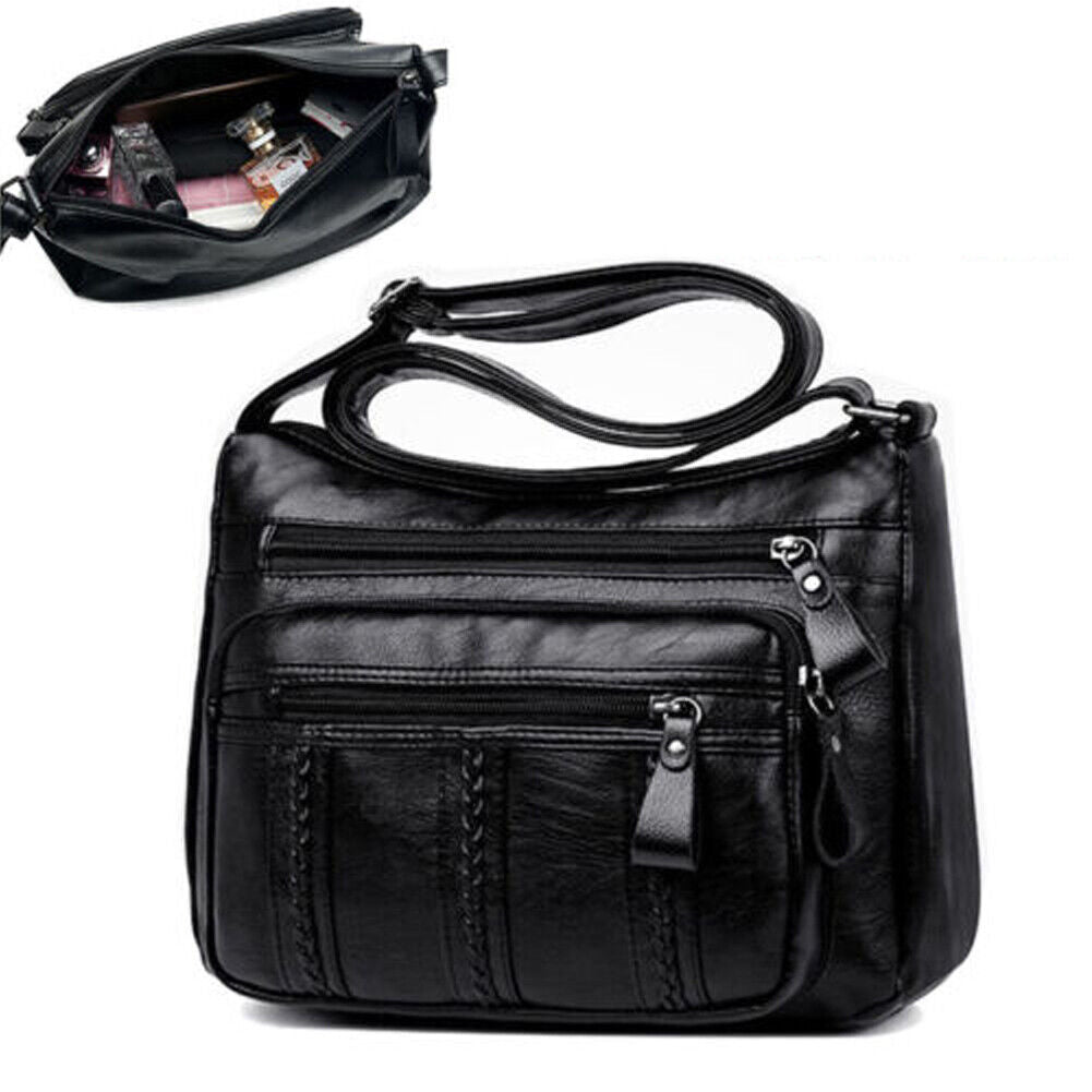 US 1-2 Pack Women's Crossbody Wallet Cell Phone Case Shoulder Bag Pouch Large