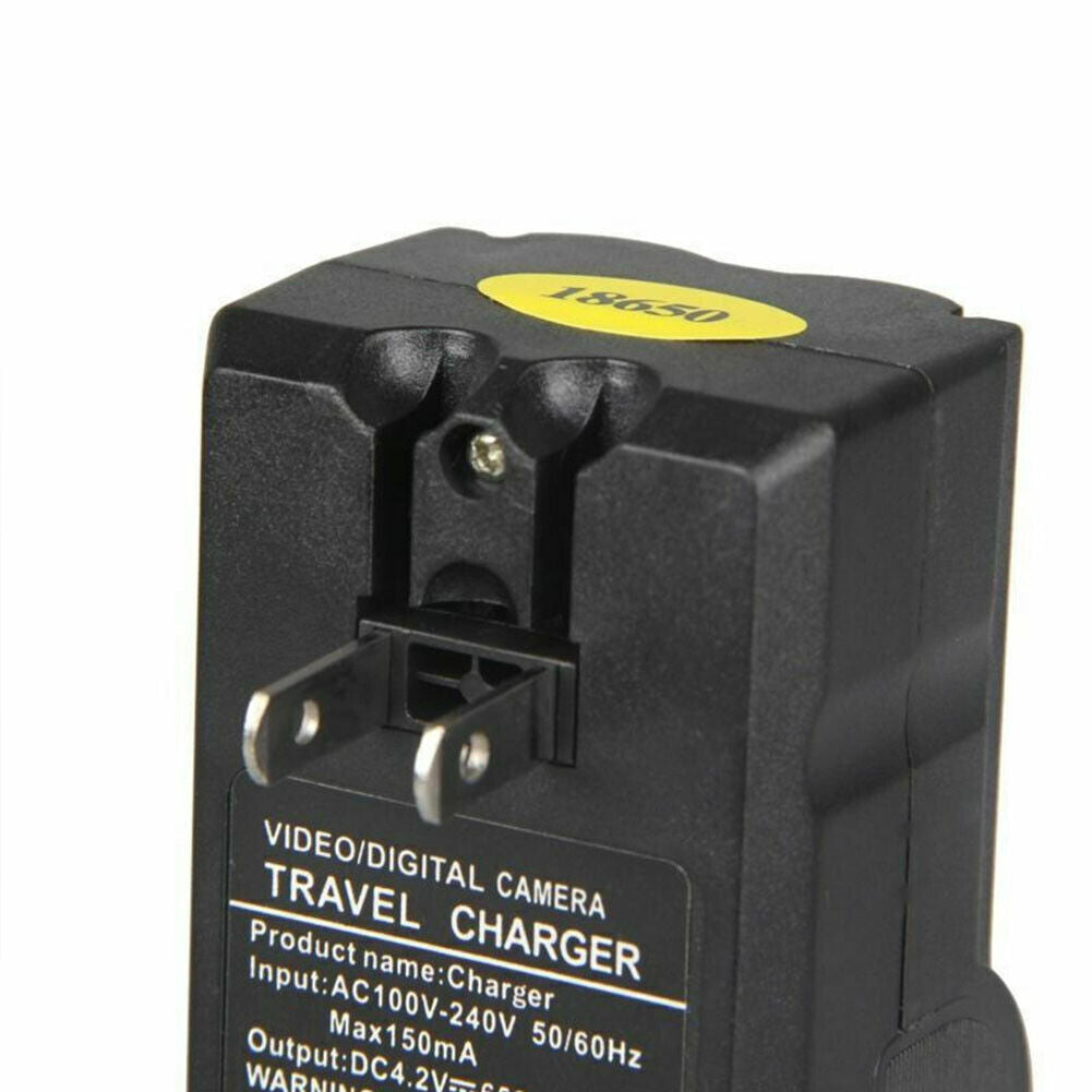 US 2-4 Pack 18650 Battery Smart Charger For 3.7V Li-ion Rechargeable Battery