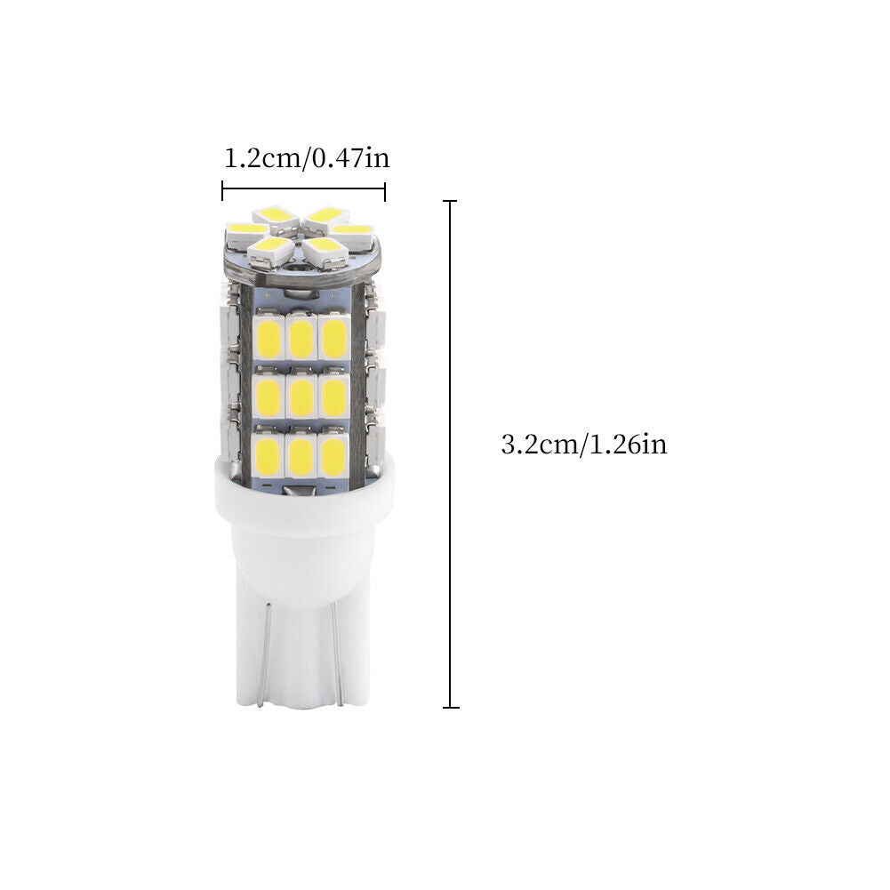 US 40Pc 6500K White T10/921/194 42SMD LED RV Camper Trailer Light Bulbs 12V
