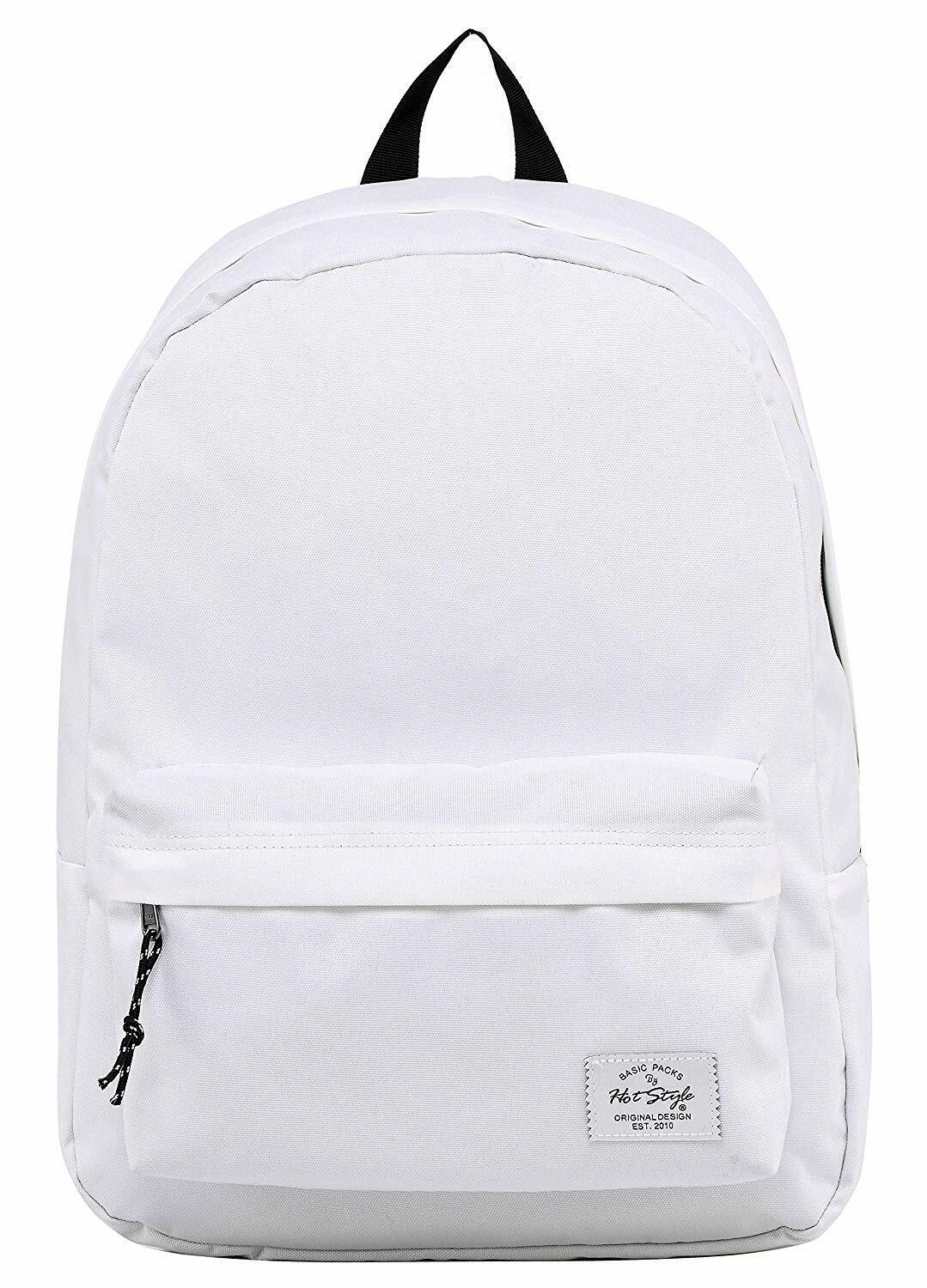 SIMPLAY Classic School Backpack Bookbag, 17"x12.5"x5",Assorted Colors and Prints