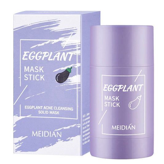 US 1-2Pack Green Tea/Eggplant Stick Mask Blackhead Remover Oil Control Cleansing