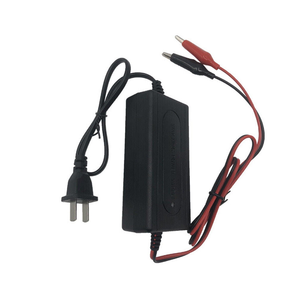 US 2 Pc Portable 12V Auto Car Battery Charger Truck Maintainer Boat Motorcycle