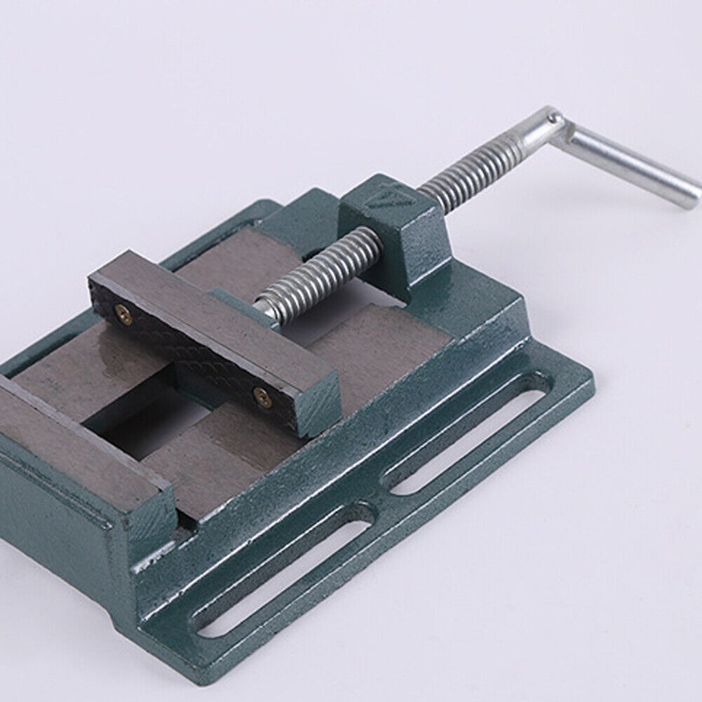US 1-2 Pack Low Profile Drill Press Vise Heavy Duty Bench Drill Highly Accurate