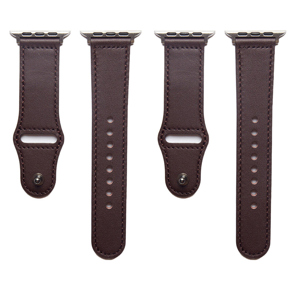 US Genuine Leather Band Strap for Apple Watch iWatch 2~5 38/40/41 42/44/45mm