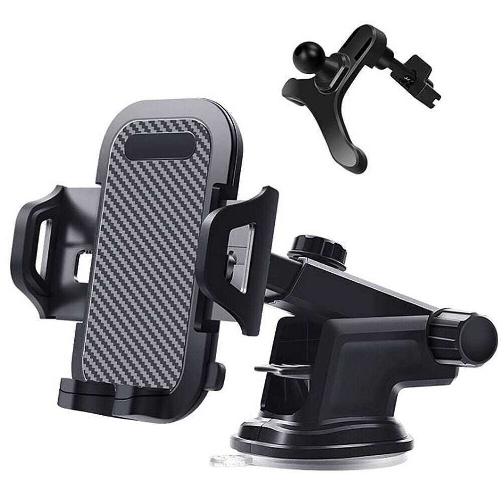 US 1-2 Universal Cell Phone Phone Car Holder Mount Air Vent Windshield Dashboard