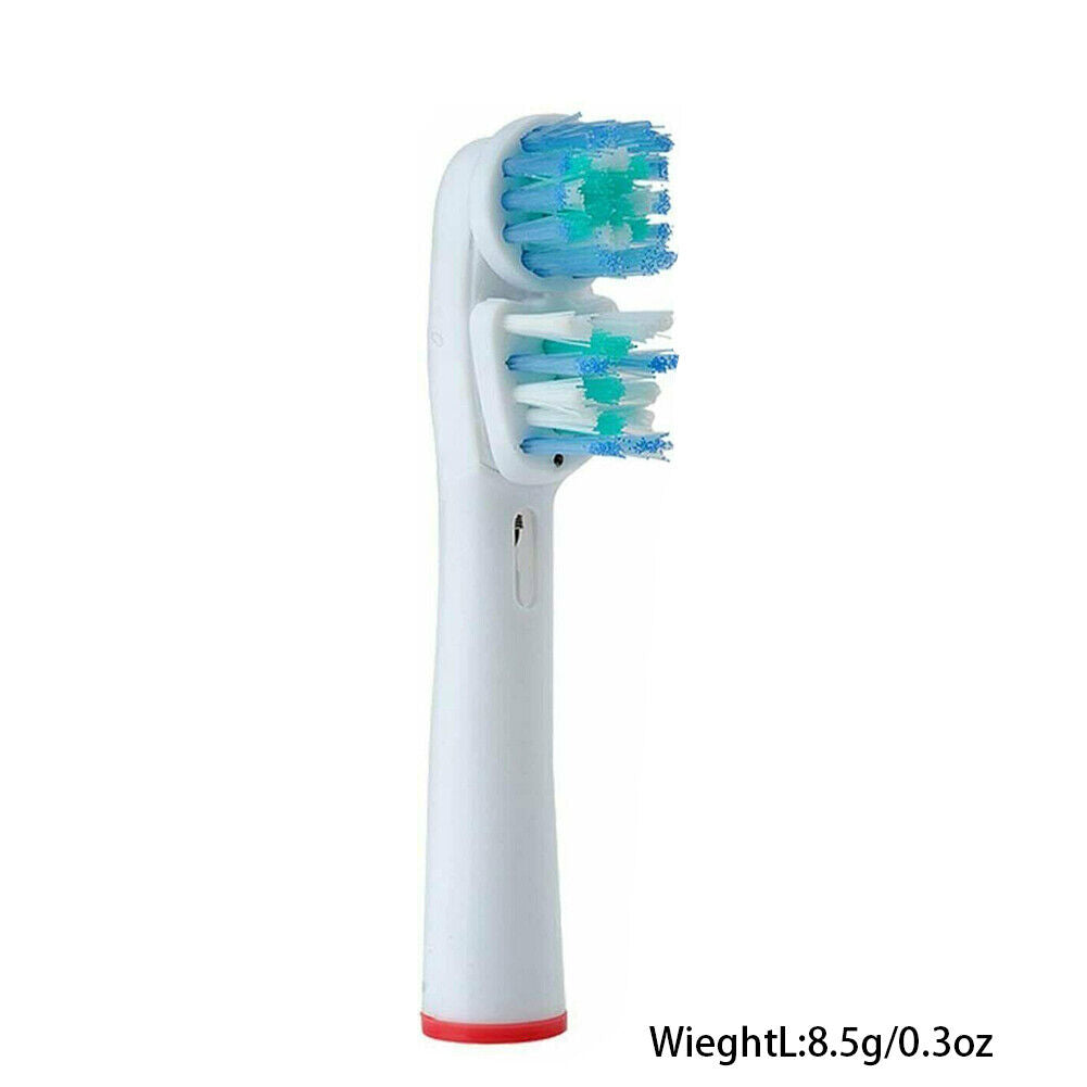 US 2-4 Pack Replacement Toothbrush Heads Compatible with Oral B Dual Clean