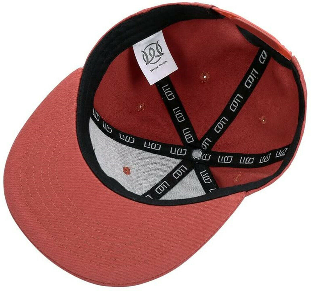 Unisex Embroidered Snapback Cap Adjustable Hip Hop Hat Baseball Cap