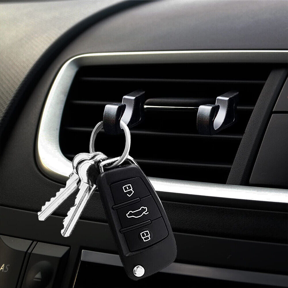 US 20Pc Car Air Vent Holder Mobile Earphone Cable Winder Sunglasses Glasses Hook