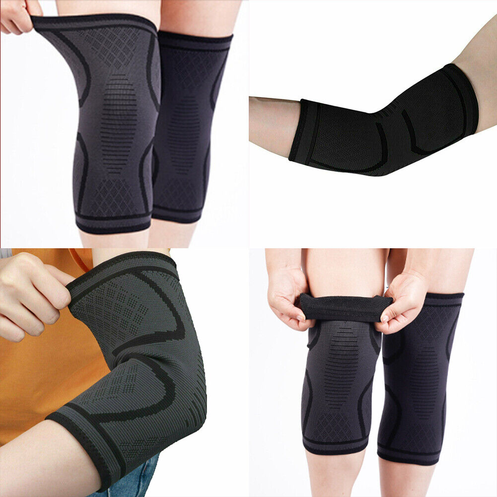 US 4-8 Pack Fitness Elbow Brace Compression Support Sleeve Arthritis Tendonitis