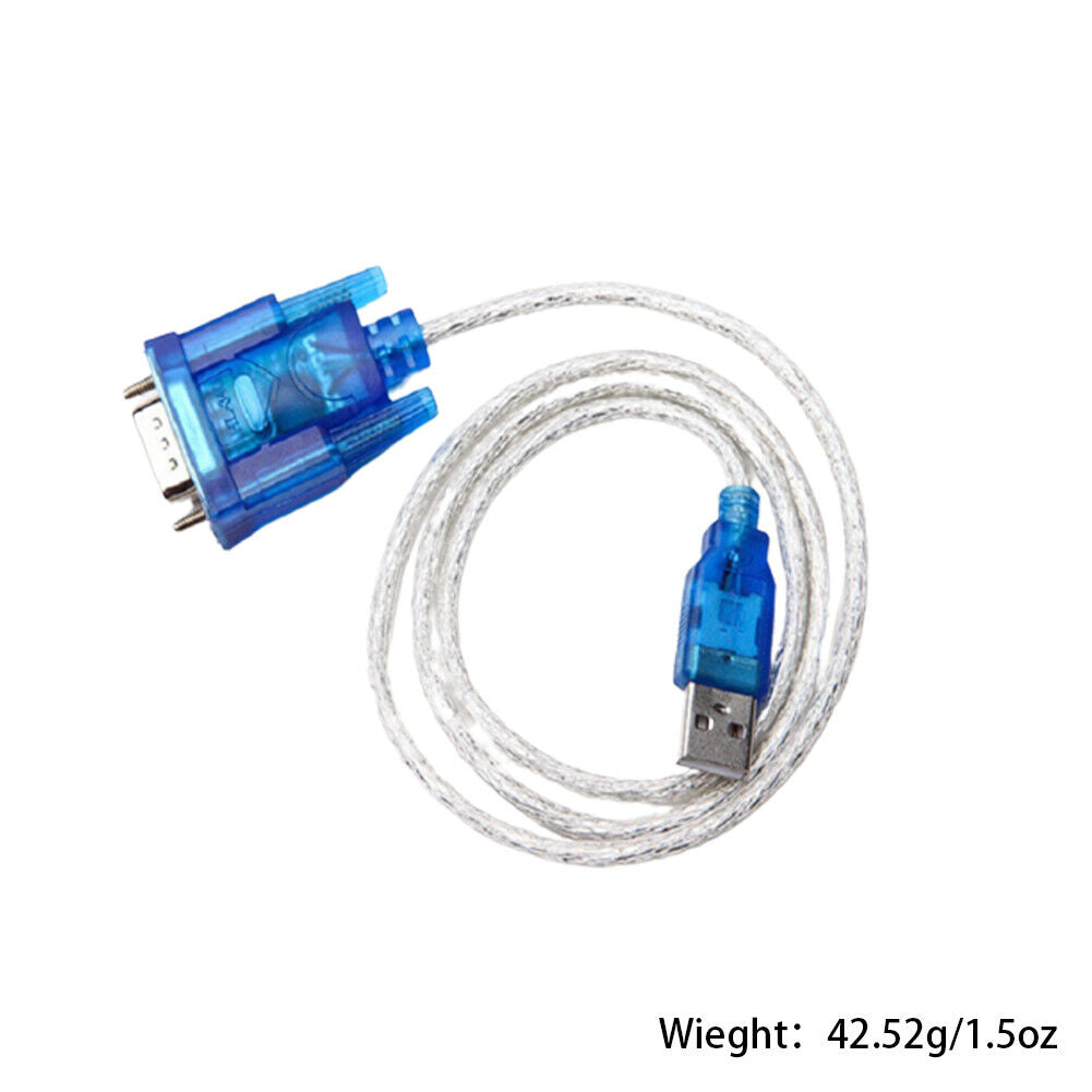 US 2-4 Pcs DB9 RS232 Serial To USB 2.0 Converter 9 Pin Adapter Cable Android Mac
