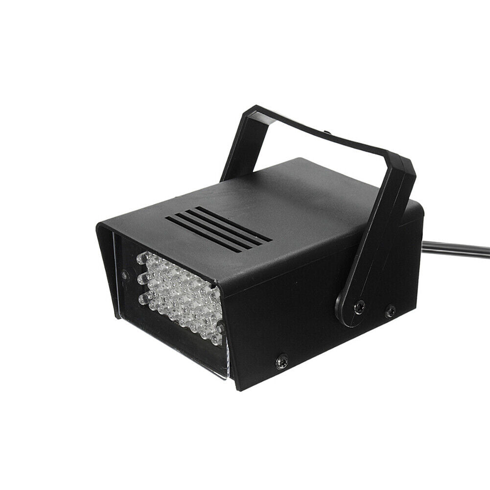 US 1-2 Pack Led Strobe Lights Party Super Bright LED Stage Effect High Flashing