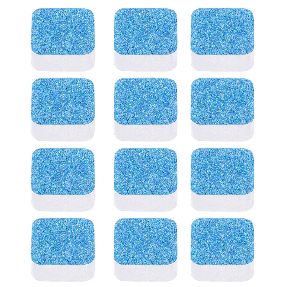 US 36-72 Pcs Solid Washing Machine Cleaner, Triple Decontamination Effervescent