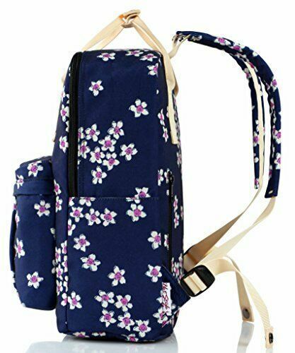 BESTIE 14" College Bookbag Backpack Cute for Women, 14.6"x10.3"x5.1"