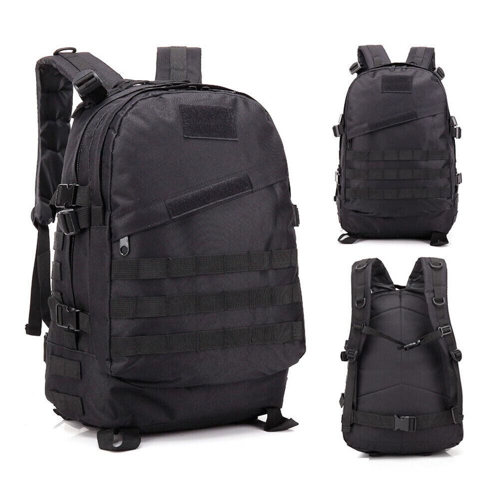 US 40L Military Tactical Backpack Outdoor Rucksack Bag Waterproof Shoulders Bag