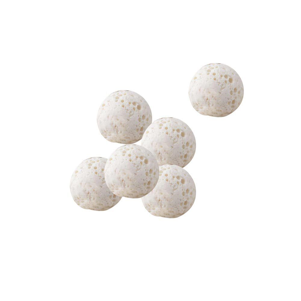 US Tan Round Lava Bead Tan Round Diffuser 6 8 10mm Lava Diffuser No Hole