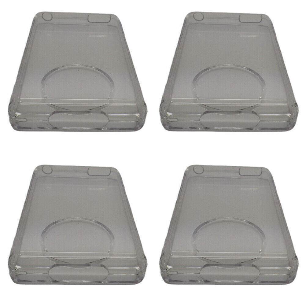 US 2-4 Pcs Crystal Clear Case Skin Hard Cover Shell For iPod Classic 80GB 120GB