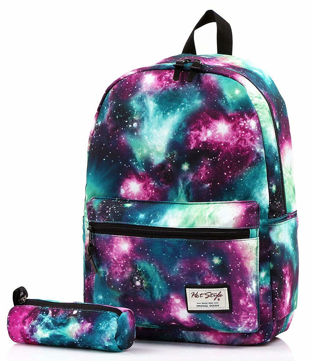 TRENDYMAX Galaxy Backpack Cute for School | 16"x12"x6" | Holds 15.4-inch Laptop