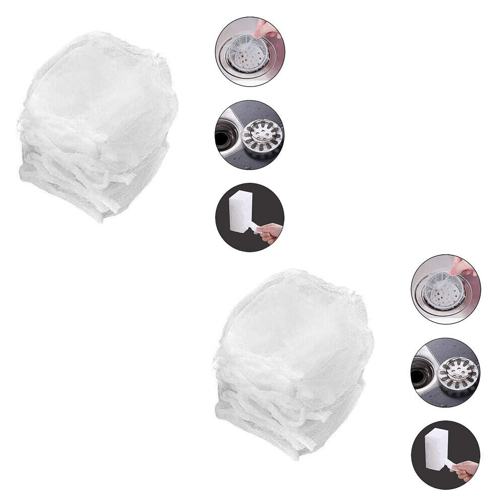 US 200~400 Pack Disposable Mesh Sink Strainer Bag Kitchen Sink Strainer Mesh Bag