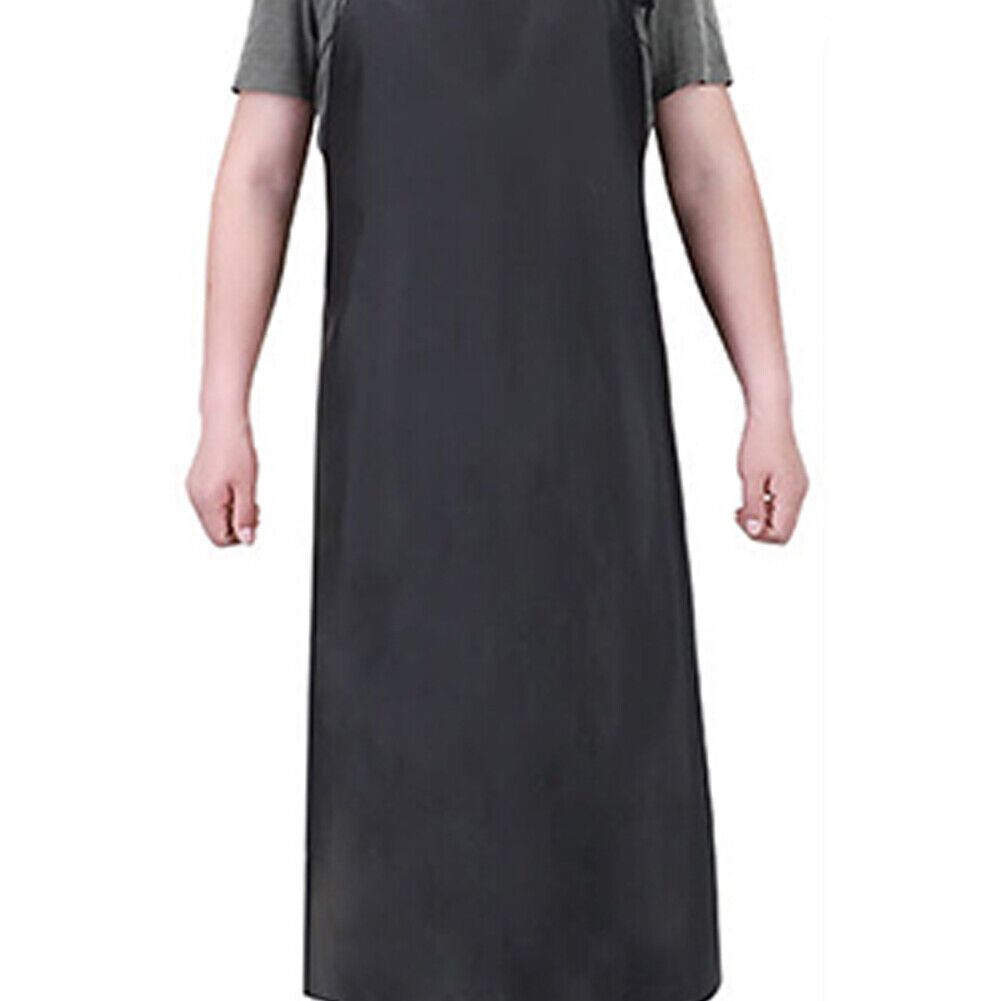 US Heavy Duty Vinyl Waterproof Apron Chemical Resistant PVC Industrial 42x29.5''