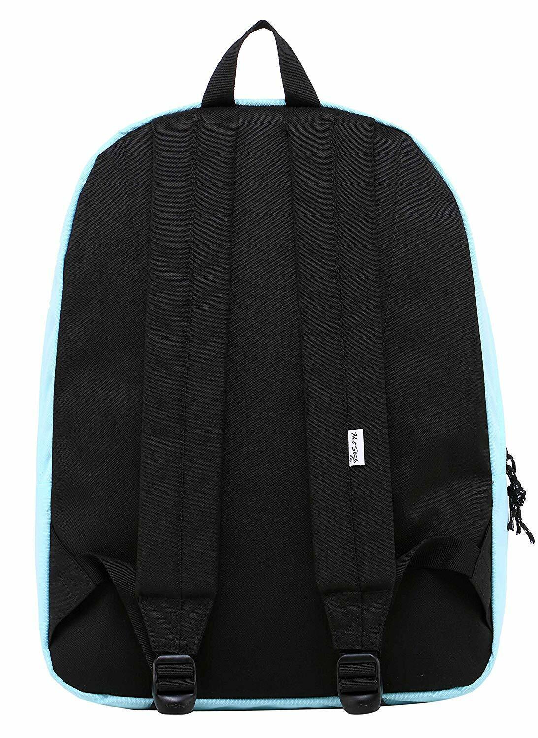 SIMPLAY Classic School Backpack Bookbag, 17"x12.5"x5",Assorted Colors and Prints