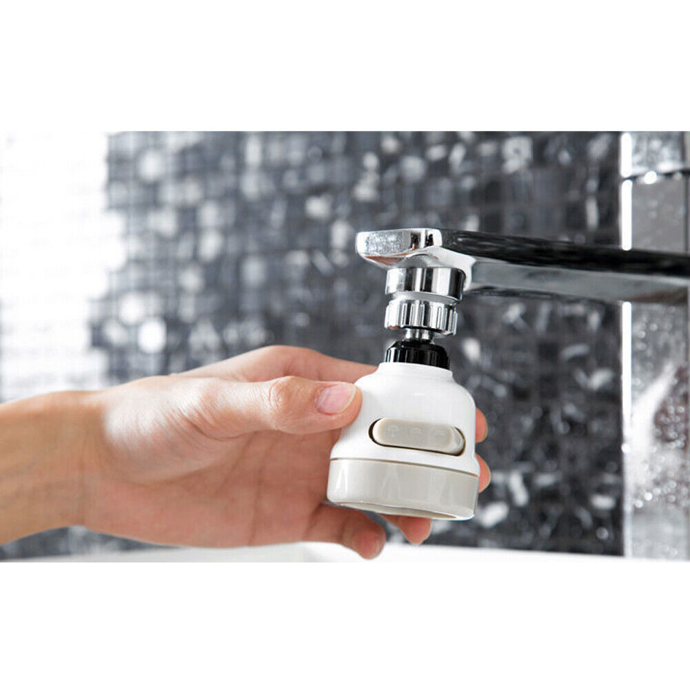 US 2-4 Pc 360 Degree Swivel Faucet Aerator Water Saving Tap Adjust Splash Filter