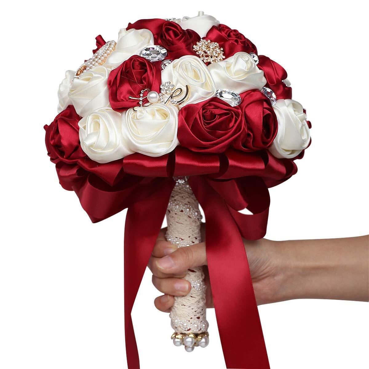 Wedding Bride Bridal Bouquet Brooch Bouquet Bridesmaid Valentine's Day Bouquet