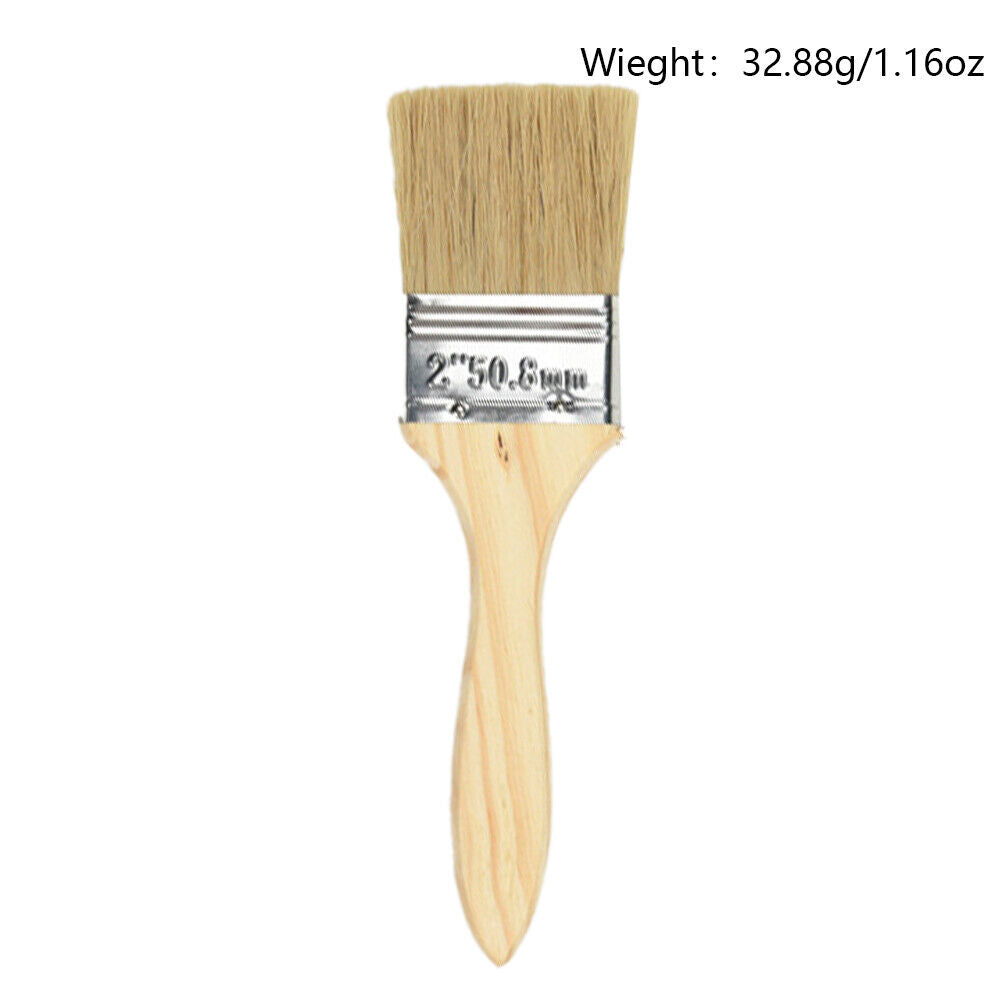 US 36 Pack 1" Chip Paint Brushes Stain Glue Adhesives Touchups 1 Inch Lot of 36