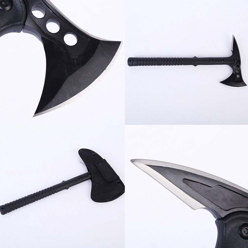 US 1-2 Pack Tomahawk Outdoor Tactical Hatchet Survival Sports Camping Axes Knife