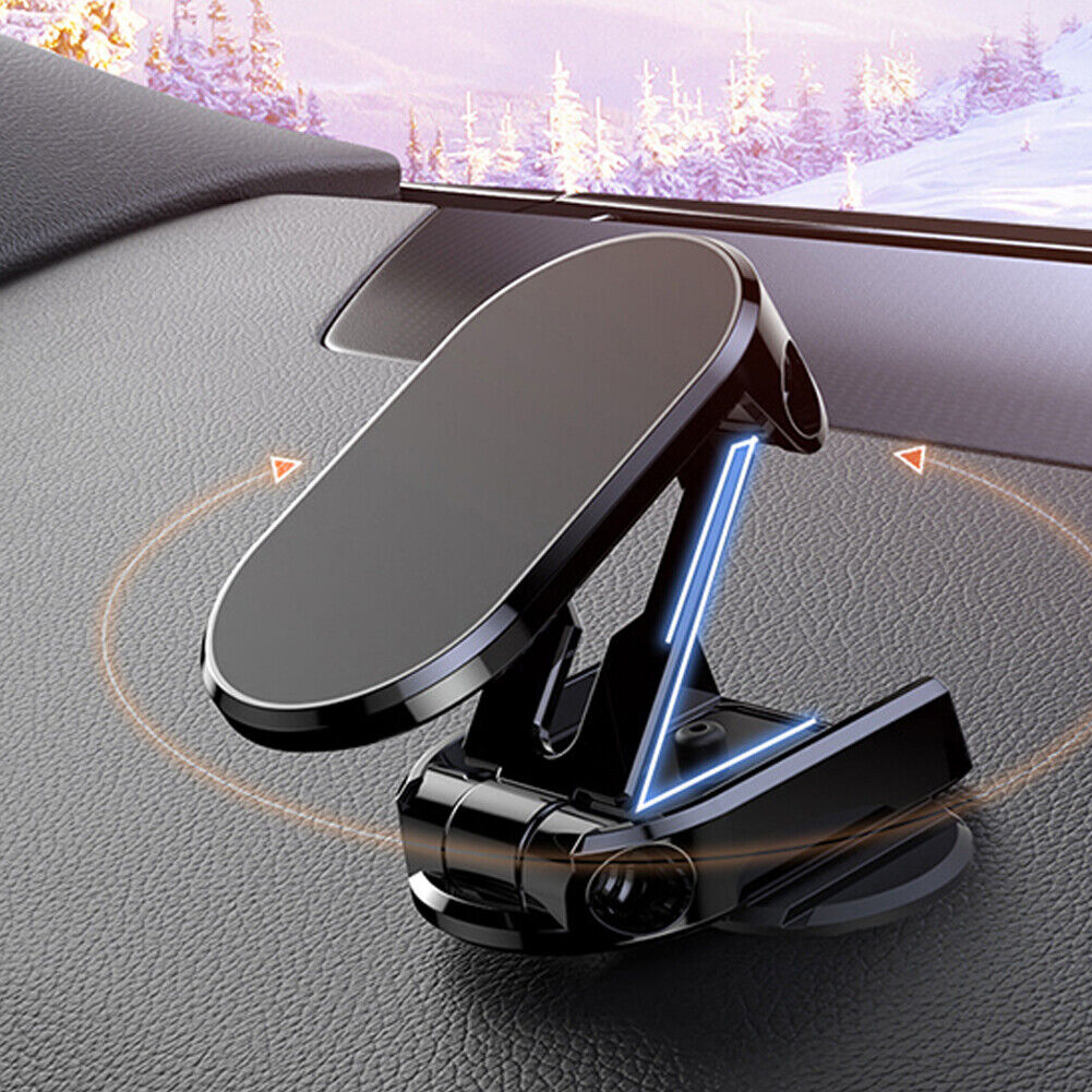 US 2-4 Pcs Universal Adjustable 360°Rotation Magnetic Car Phone Dashboard Holder