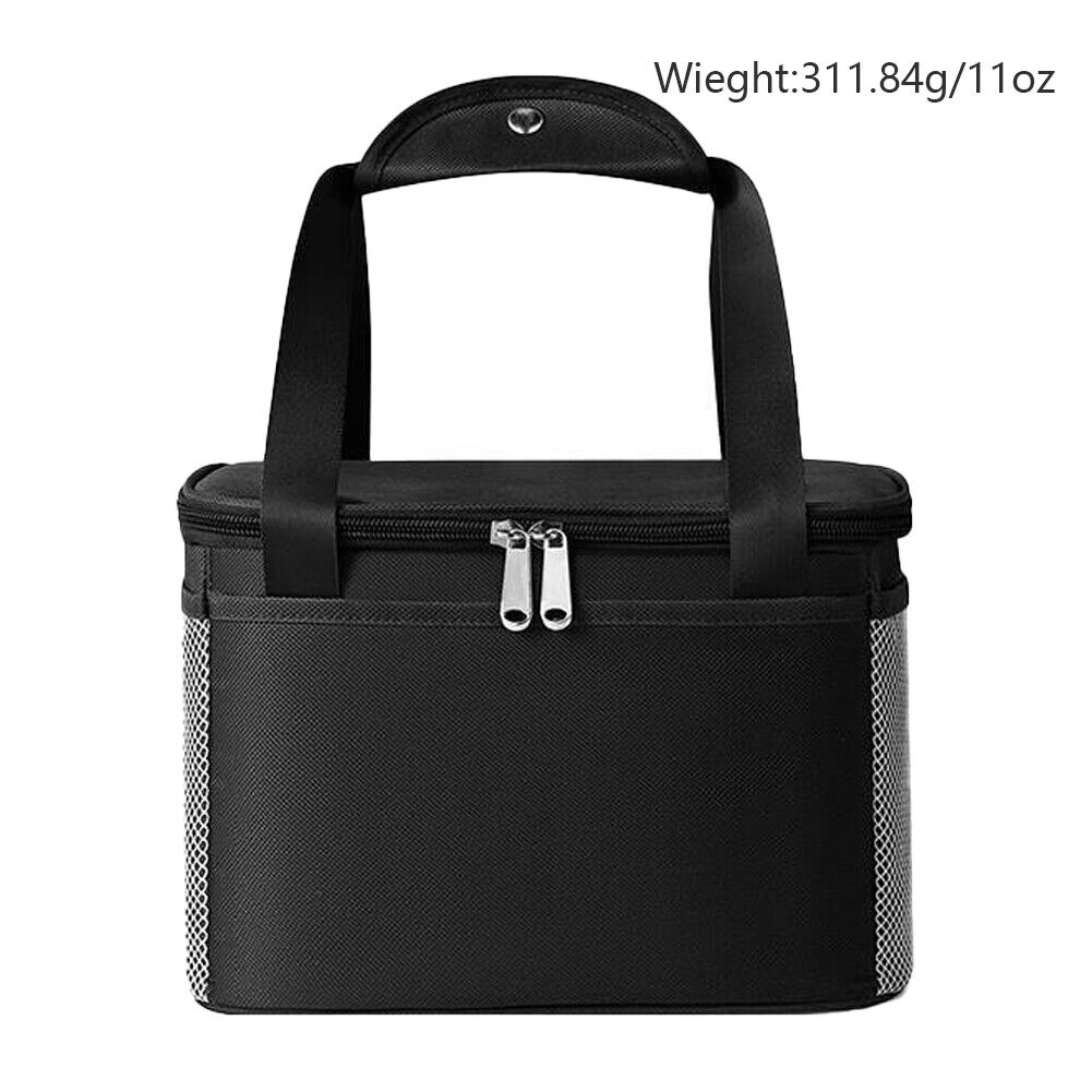 US 1-2 Pack Insulated Lunch Bag Box for Work School Men Women Kids Leakproof