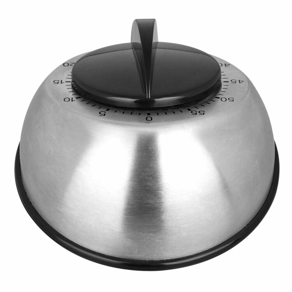US 1-2 Pc Long Ring Bell Alarm Loud 60-Minute Kitchen Cooking Wind Up Timer