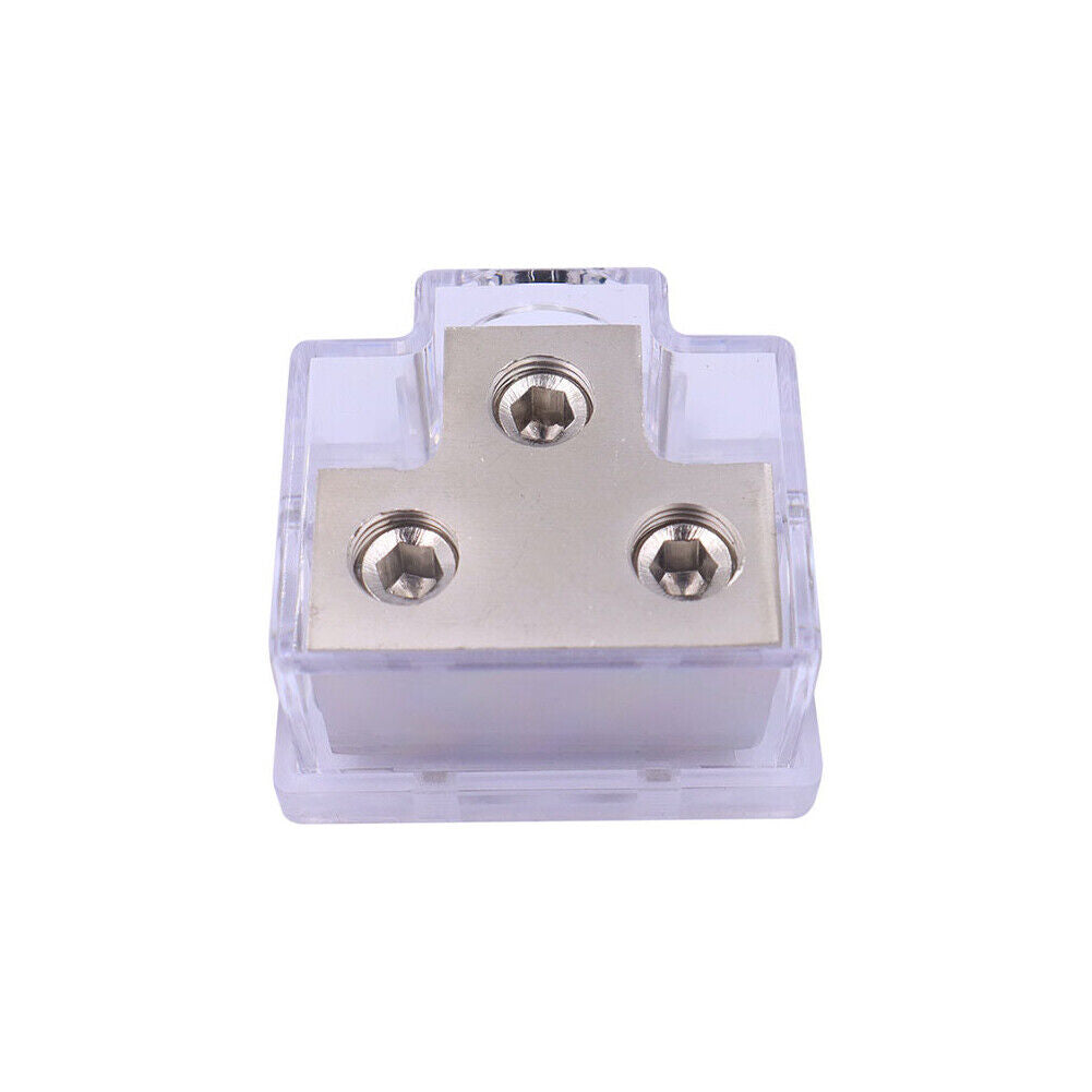 US 1-2 Pc 1/0 Gauge Input to 2 x1/0 Gauge Output Power/Ground Distribution Block